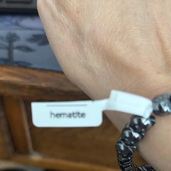 Black and Gray Beaded Bracelet - Picture 2 of 5